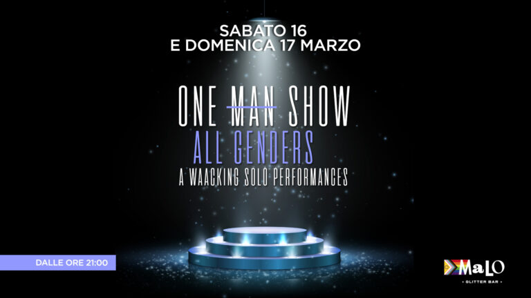 One Man Show All Genders – A Waacking solo performances