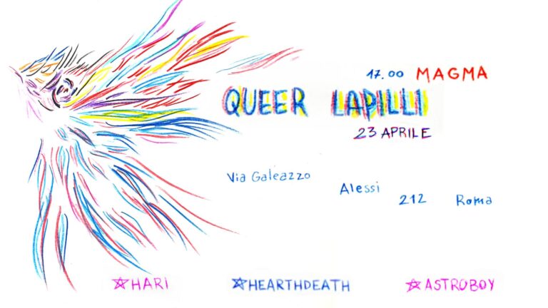 QUEER LAPILLI / Dj-set by Astroboy / Hari / Hearthdeath