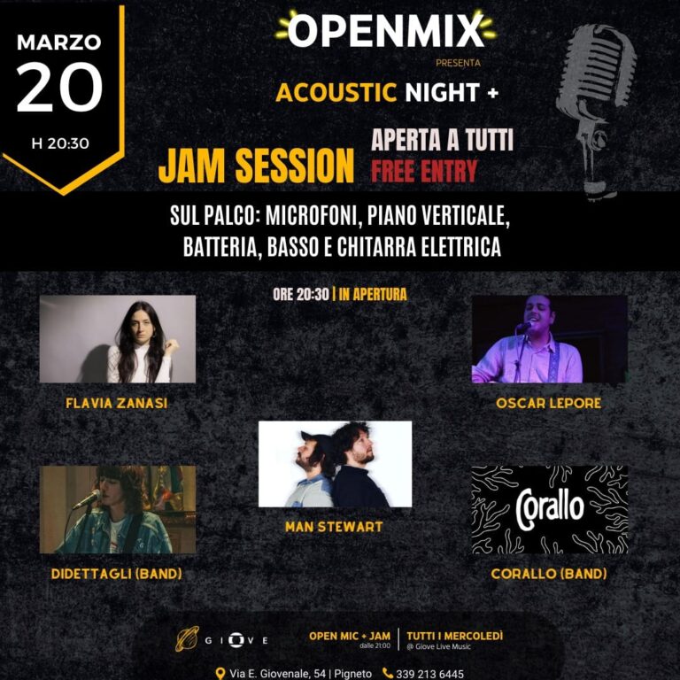 𝐎𝐩𝐞𝐧𝐌𝐢𝐱: Acoustic Night
