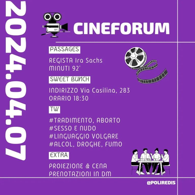 CINEFORUM – Passages
