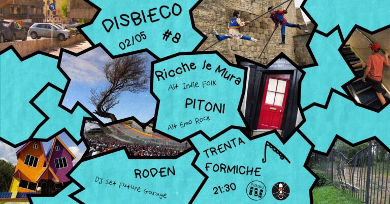 Disbieco#8: Ricche Le Mura + Pitoni ✮ Roden djset