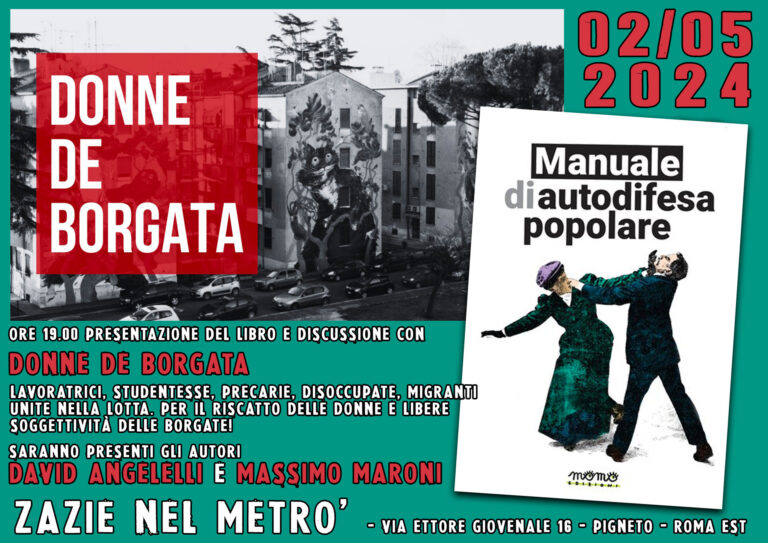 Donne de Borgata – Manuale di autodifesa popolare