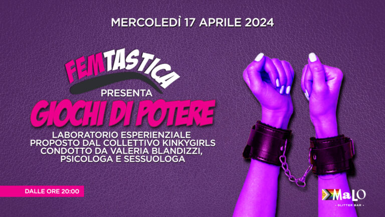 FEMtastica presenta Giochi di Potere