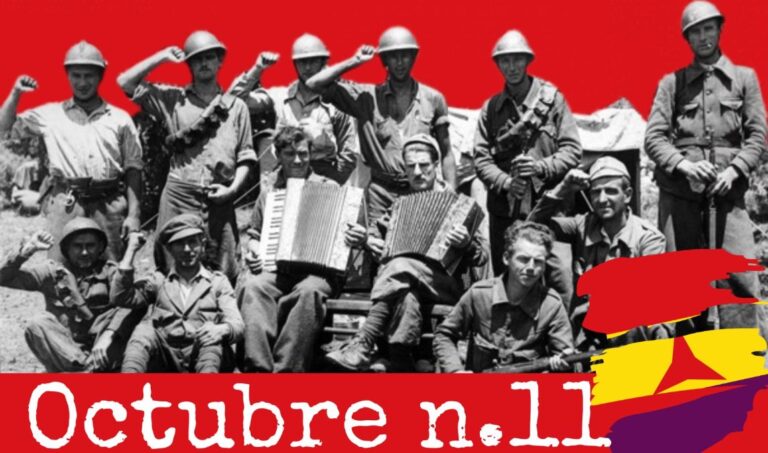 Octubre n.11 Scarpe rotte eppur c’è da cantar, canti delle resistenze italiana, spagnola, palesinese