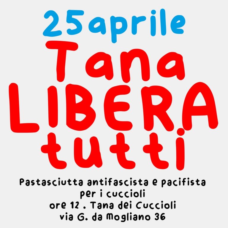 Tana LIBERA tutti