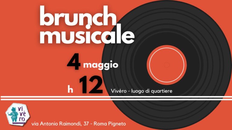 Brunch del sabato #musica #cibogenuino