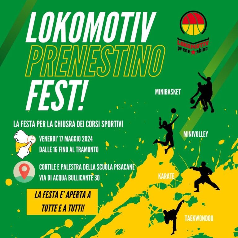 LOKOMOTIV PRENESTINO FEST JUNIOR!
