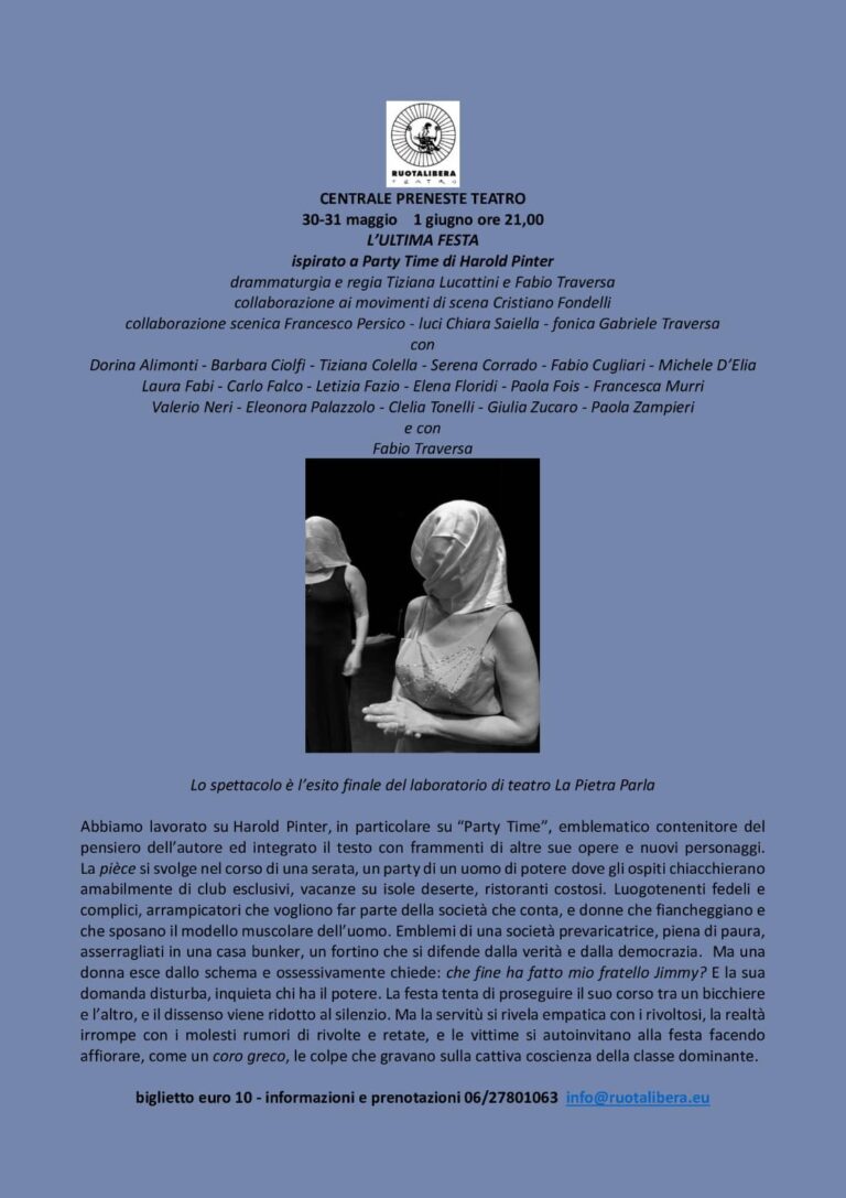 L’ULTIMA FESTA