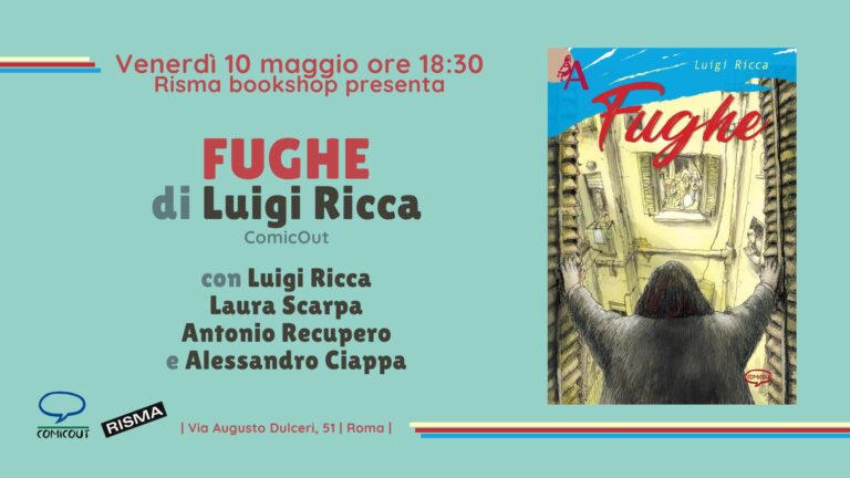 Presentazione di Fughe di Luigi Ricca – Comicout