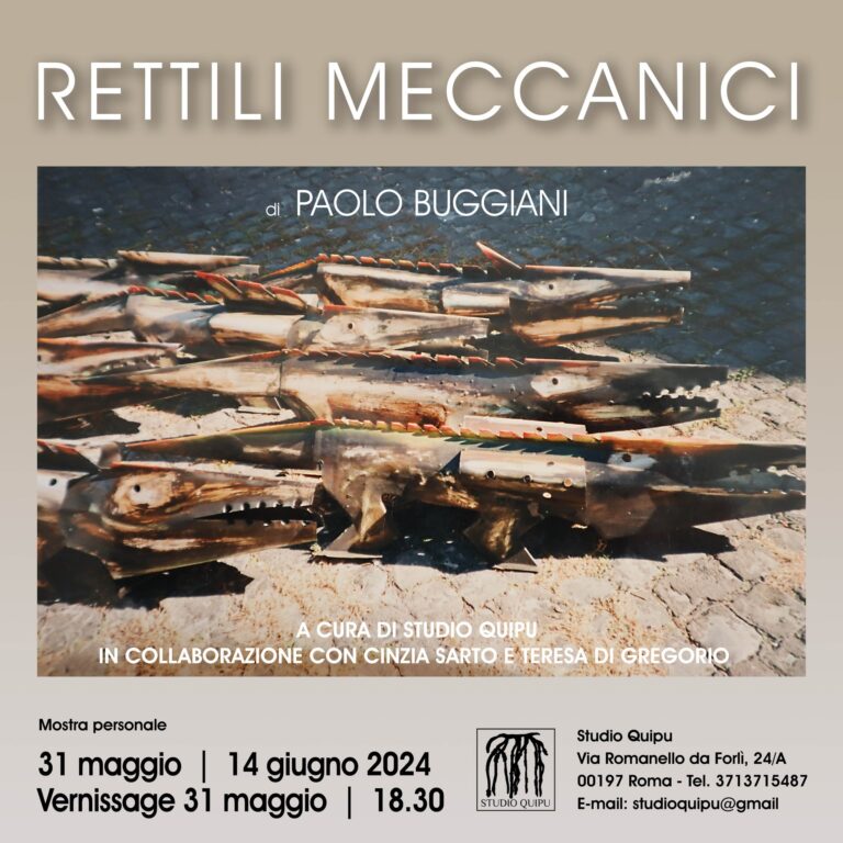 RETTILI MECCANICI di Paolo Buggiani