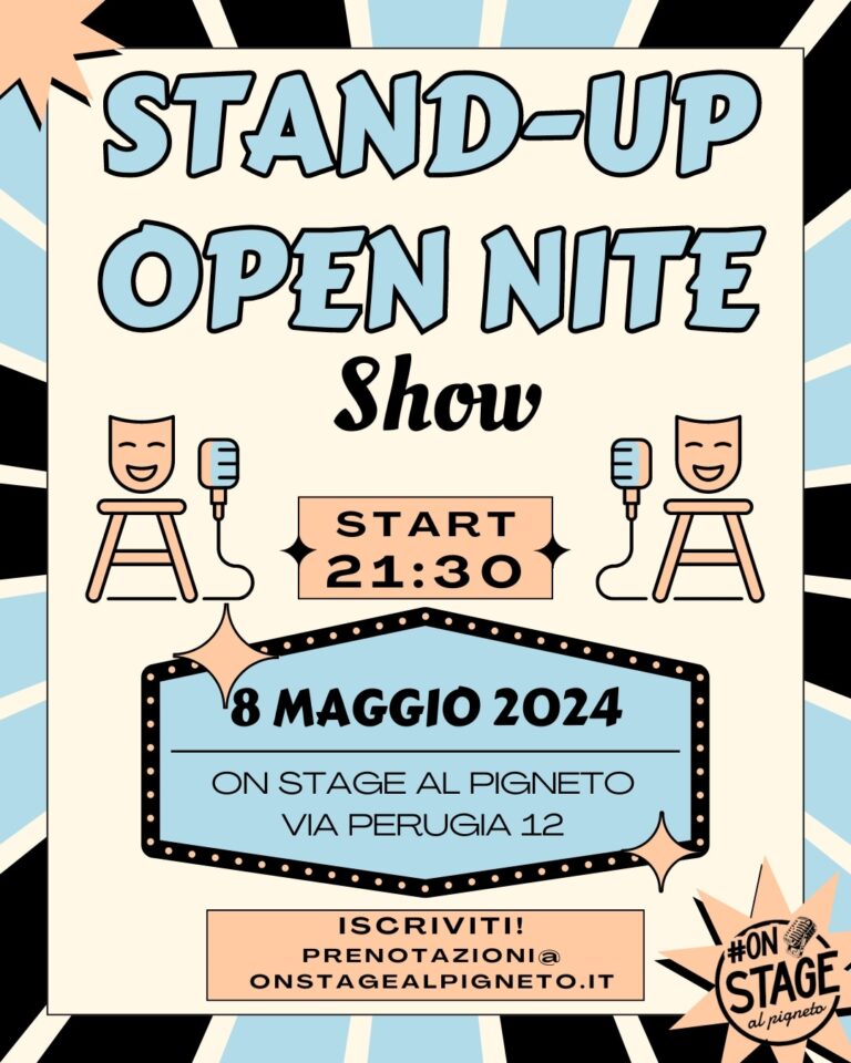 Stand up – open nite