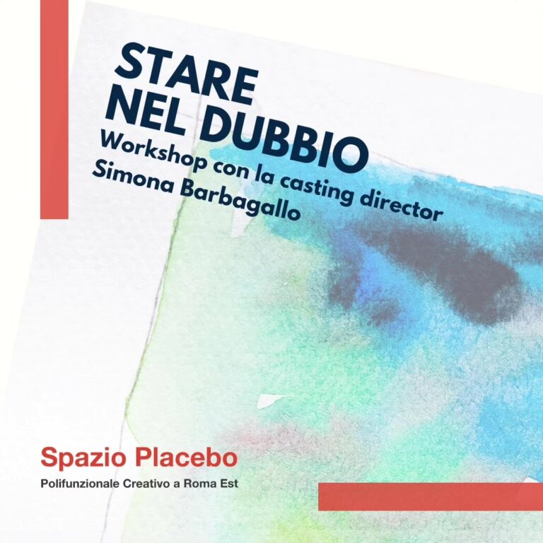 Stare nel dubbio_con la Casting Director Simona Barbagallo