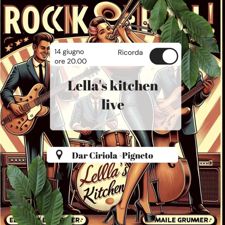 Lella’s Kitchen live