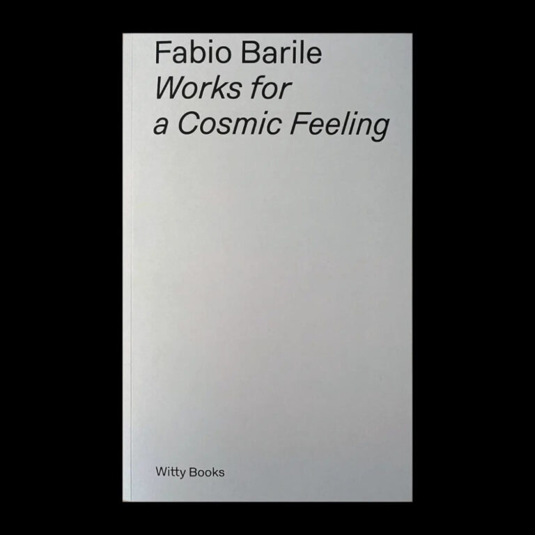 Presentazione di Works for a Cosmic Feeling, di Fabio Barile