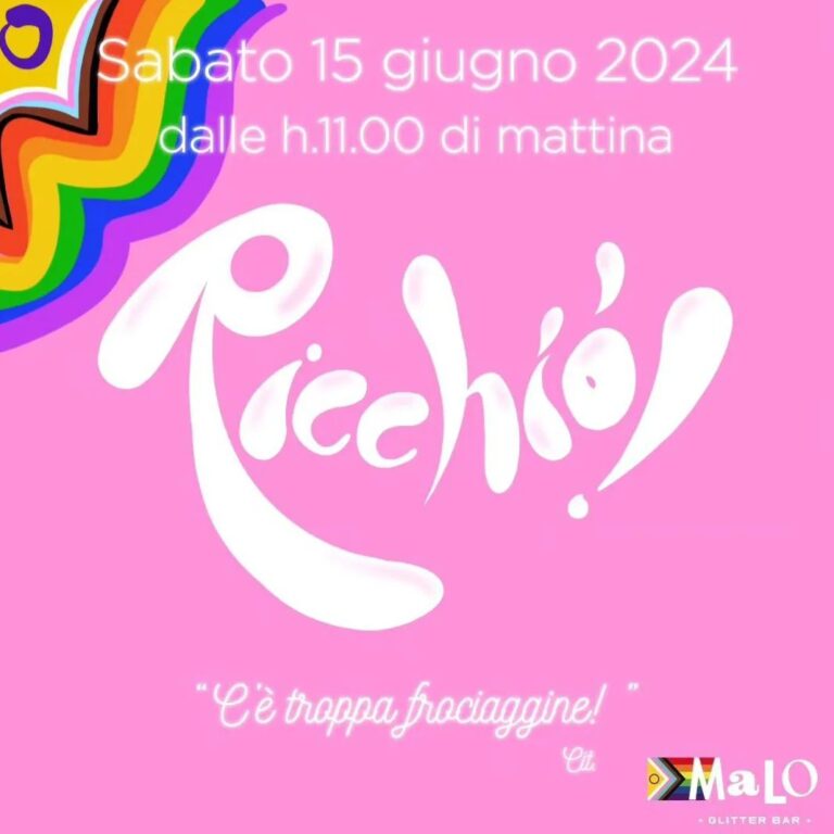 RICCHIO’ – Punta creativa aspettando il Pride