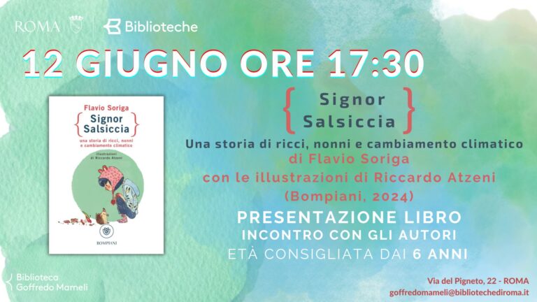 Signor Salsiccia. Una storia di ricci, nonni e cambiamento climatico