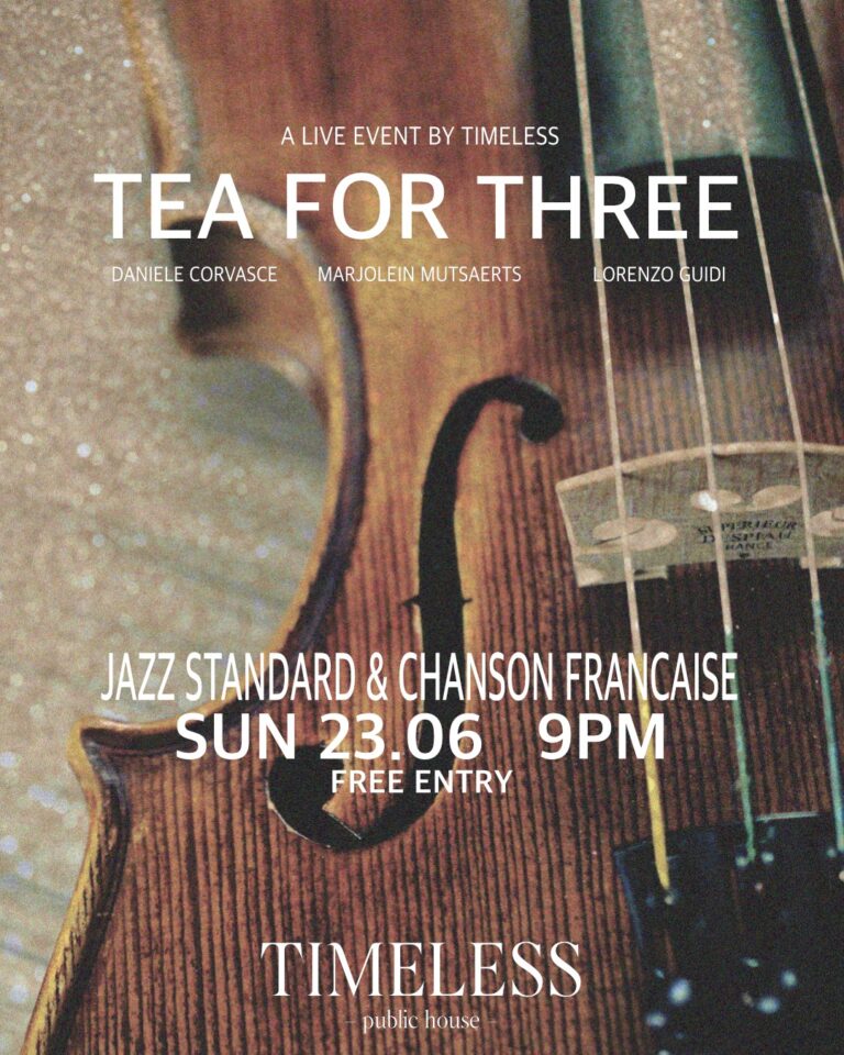 TEA FOR THREE | Jazz standard & chanson française