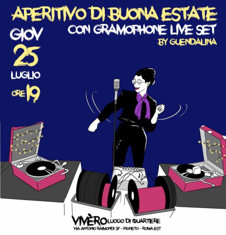 Aperitivo e gramophone live set