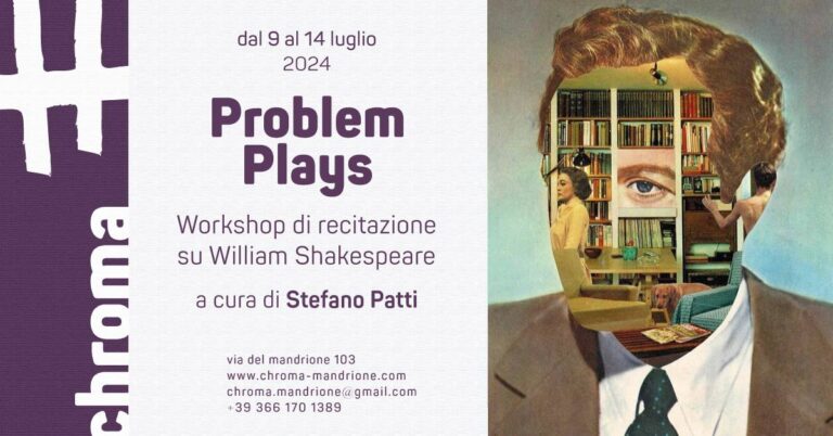 Workshop di recitazione su William Shakespeare