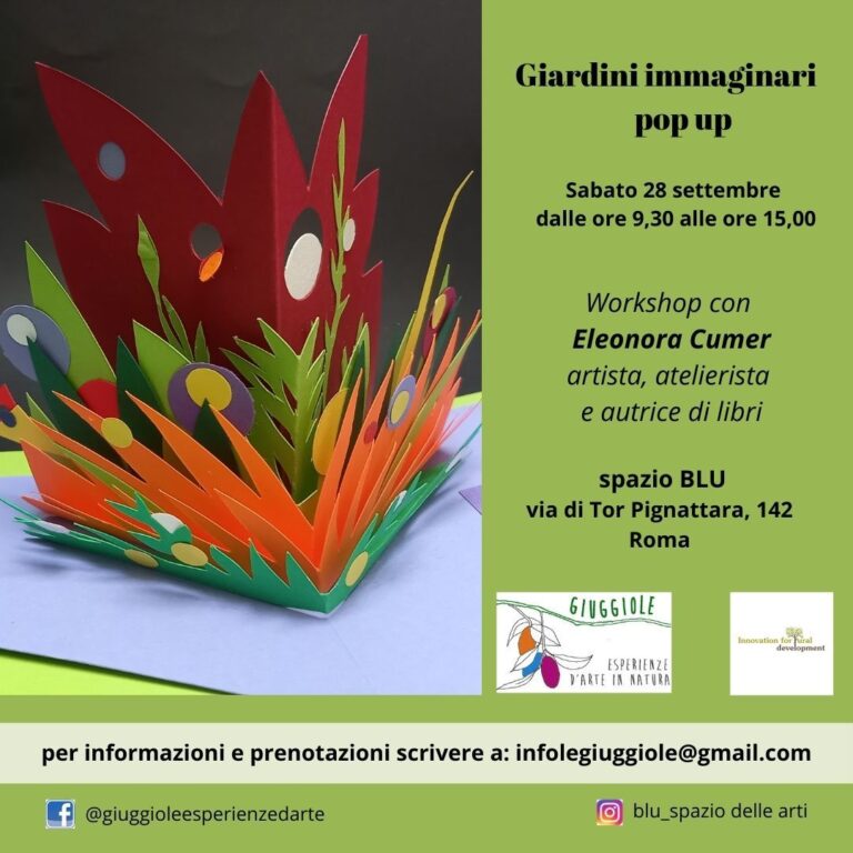 Giardini immaginari pop up