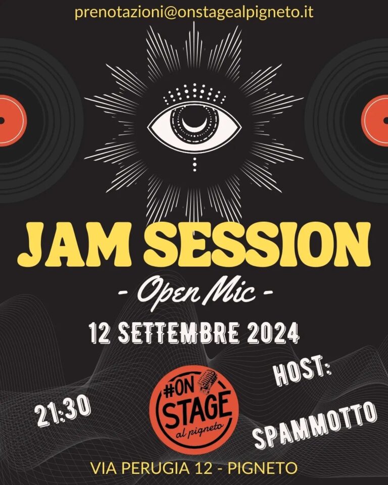 JAM SESSION – Open Mic –