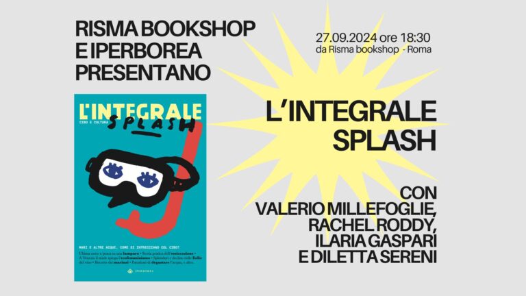 Presentazione de L’integrale Splash