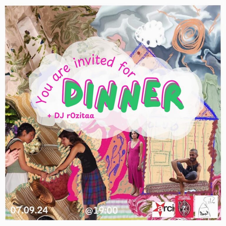 You are invited for DINNER + DJ rOzitaa