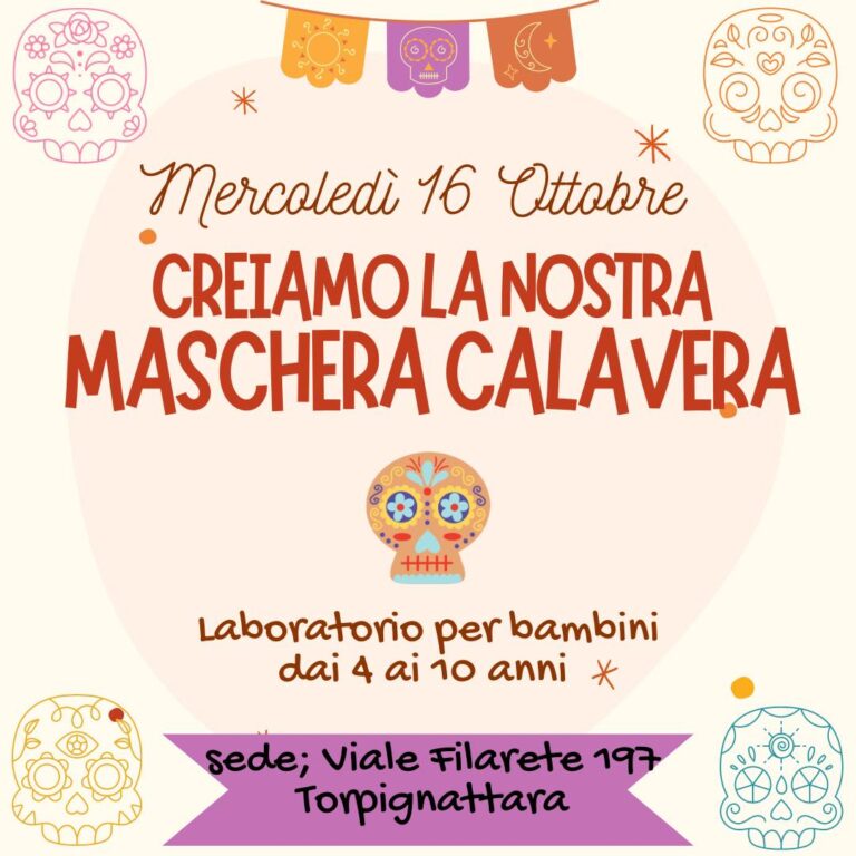 Creiamo la nostra maschera Calavera