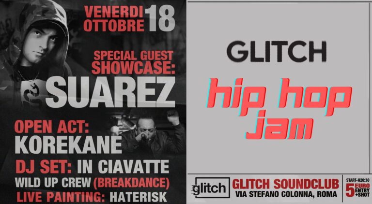 Glitch Hip Hop Jam: Suarez Showcase live