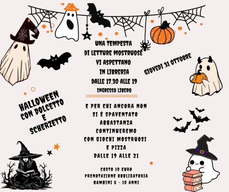 Halloween con dolcetto e scherzetto