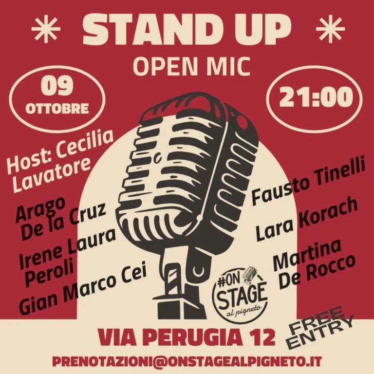 STAND UP OPEN MIC