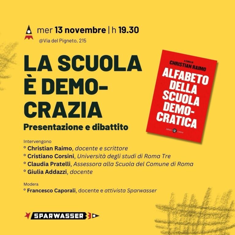 Alfabeto della scuola democratica | a cura di Christian Raimo