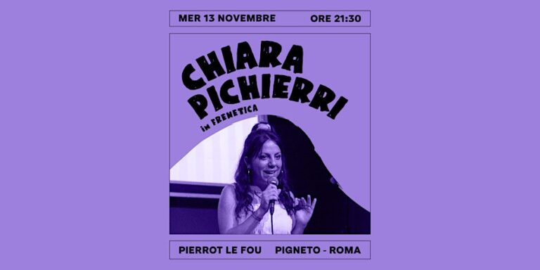Chiara Pichierri in “Frenetica” – PLF