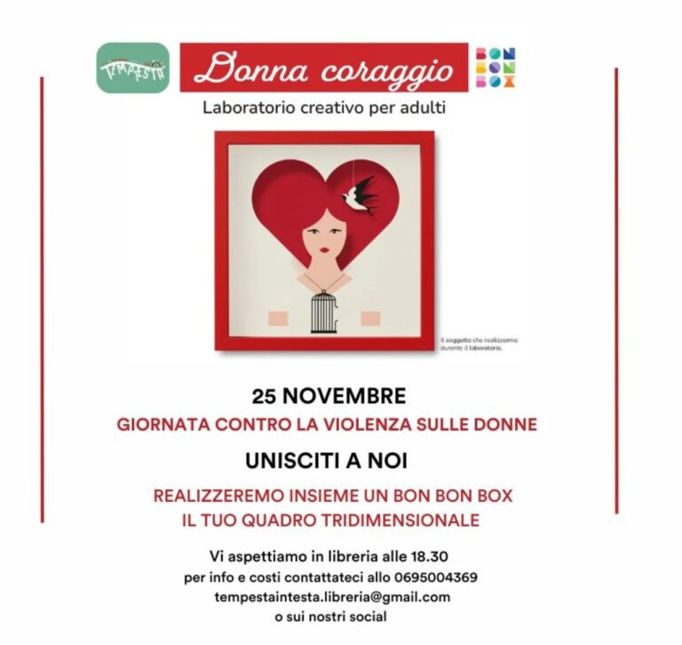 Donna Coraggio – Laboratorio creativo per adulti