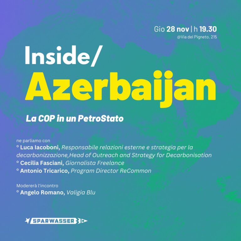 Inside/Azerbaijan – La COP in un PetroStato