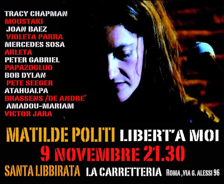 MATILDE POLITI LIBERT’ A MOI