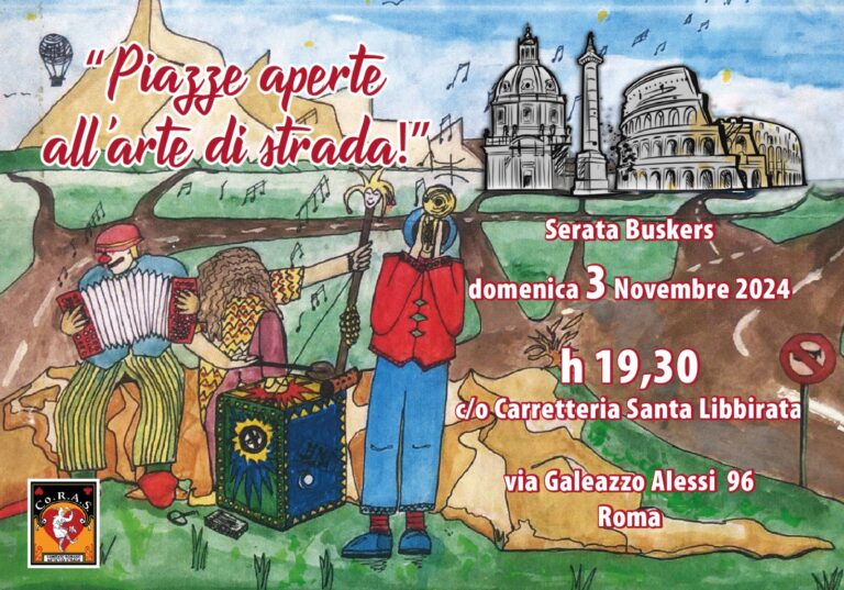 PIAZZE APERTE ALL’ ARTE DI STRADA