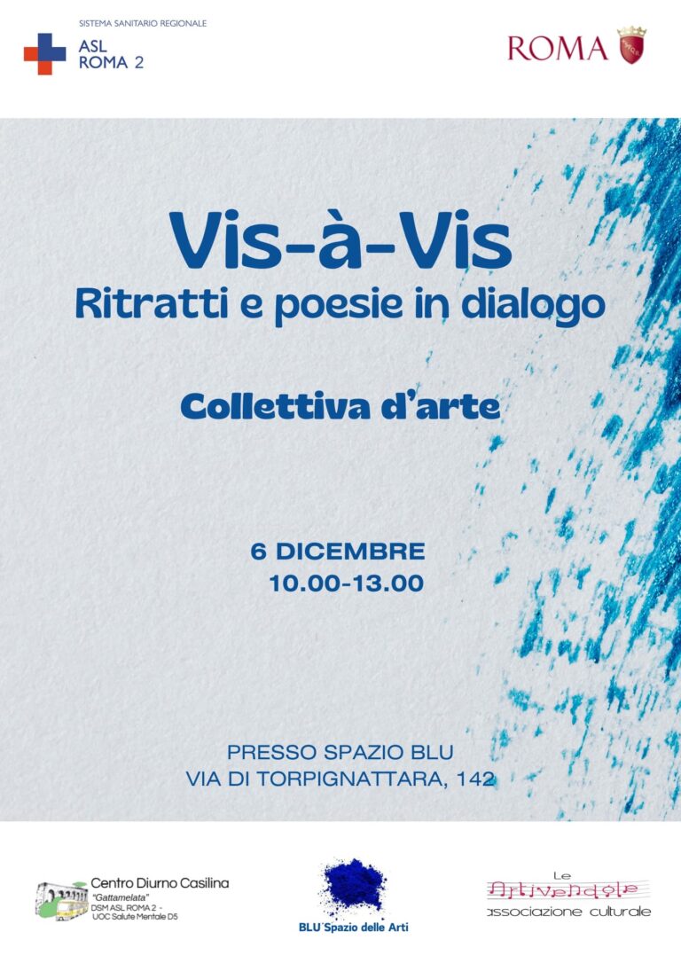 Vis-à-Vis | Ritratti e poesie in dialogo
