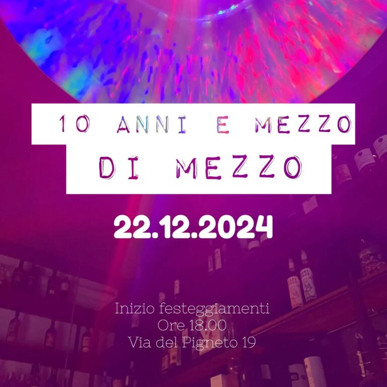 10 ANNI E MEZZO DI MEZZO