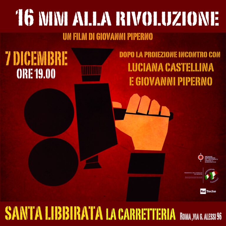 16mm alla Rivoluzione presentazione e dibattito