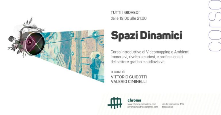 Corso introduttivo Videomapping e Ambienti immersivi