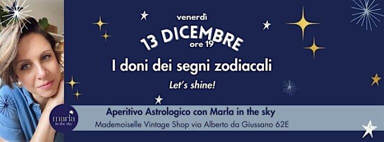 I DONI DEI SEGNI ZODIACALI * Let’s shine!