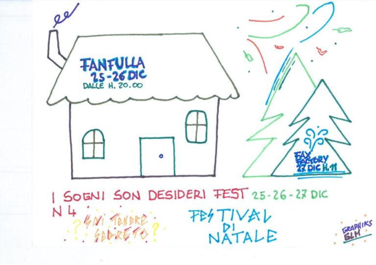 I SOGNI SON DESIDERI FEST edizione n4 a cura di Gaetano Lo Magro