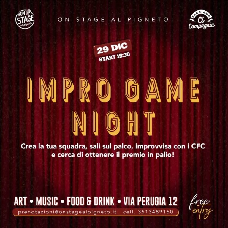 IMPRO GAME NIGHT