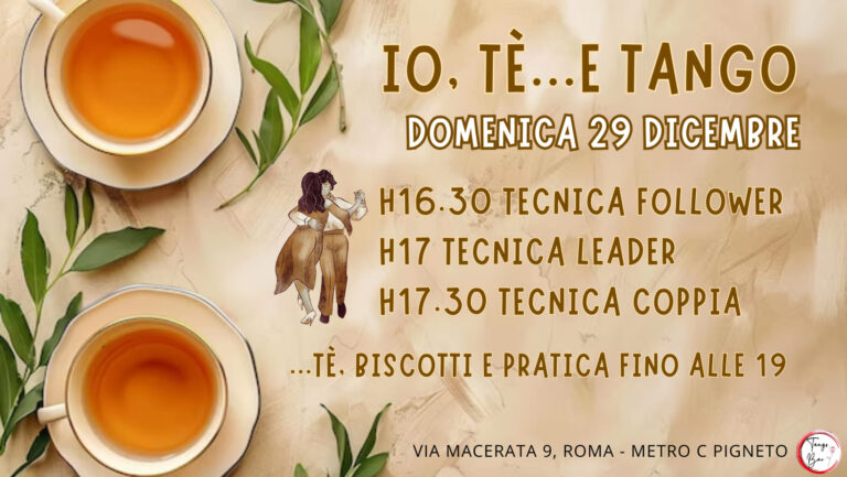 IO, TÈ…E TANGO!