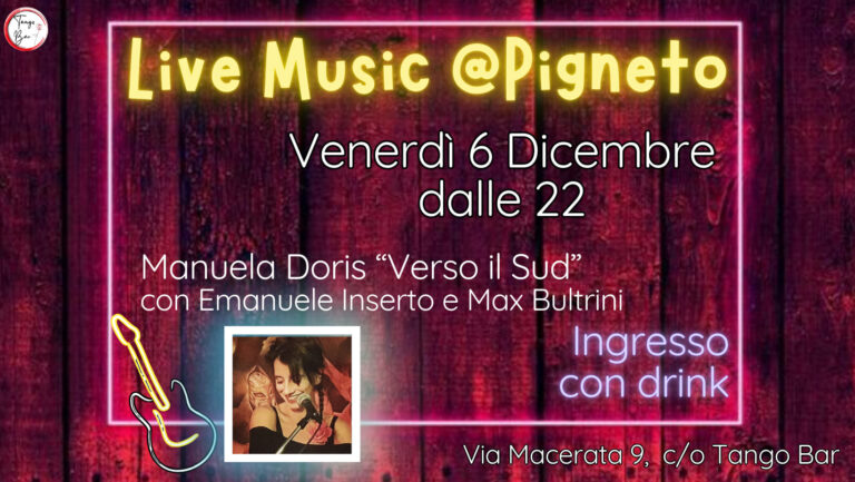 LIVE MUSIC @PIGNETO