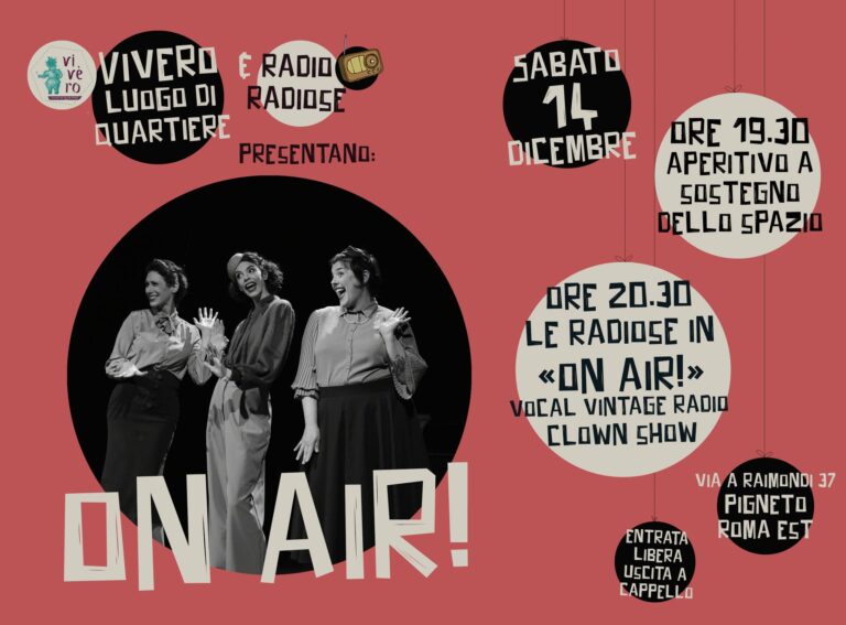 On Air! – aperitivo e spettacolo