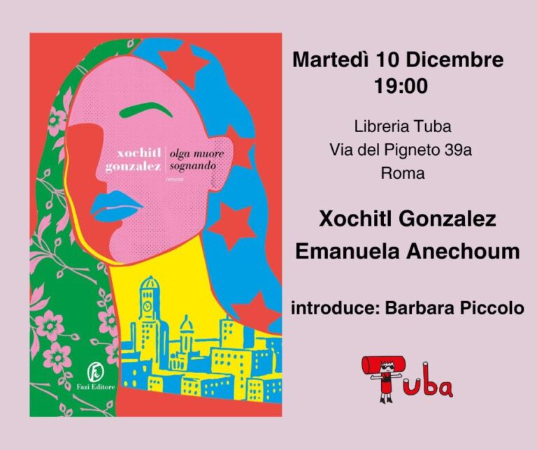 Presentazione di Olga muore sognando di e con Xochitl Gonzales