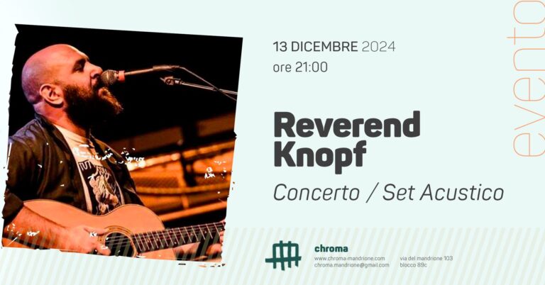 REVEREND KNOPF set acustico