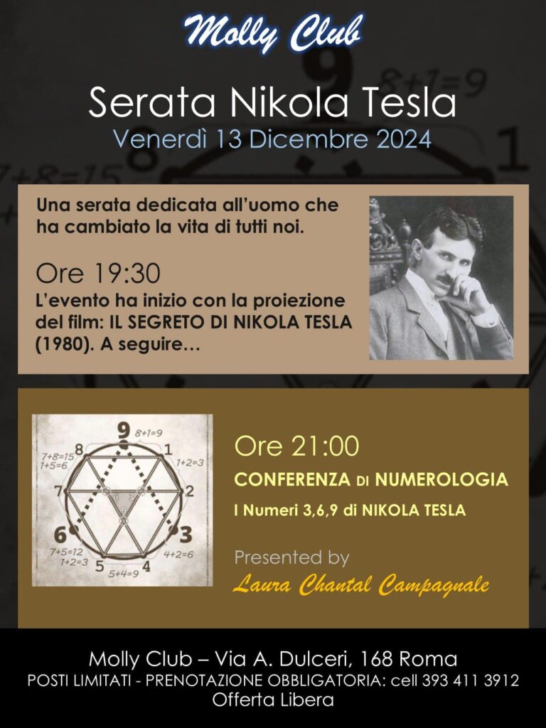 Serata Nikola Tesla